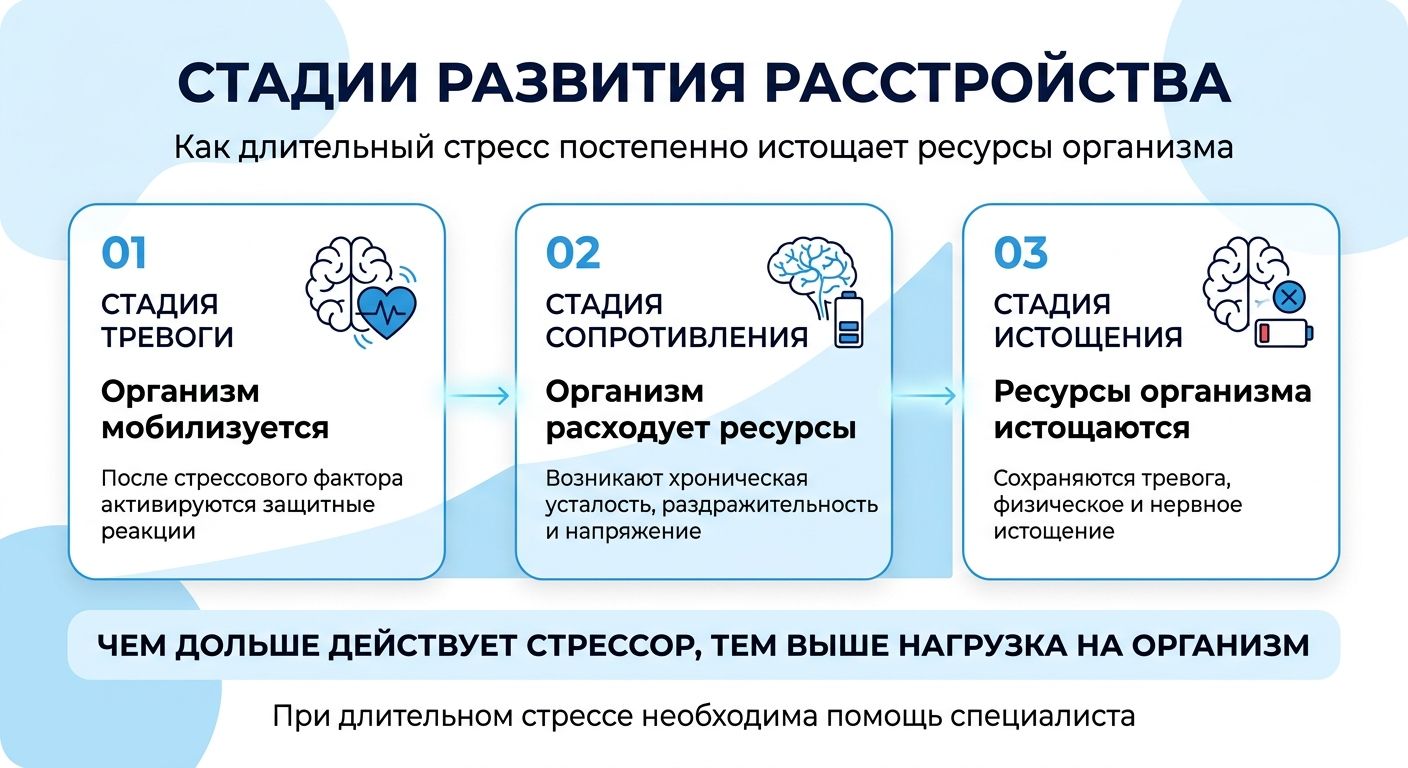 Лечение стресса в Шуе инфографика